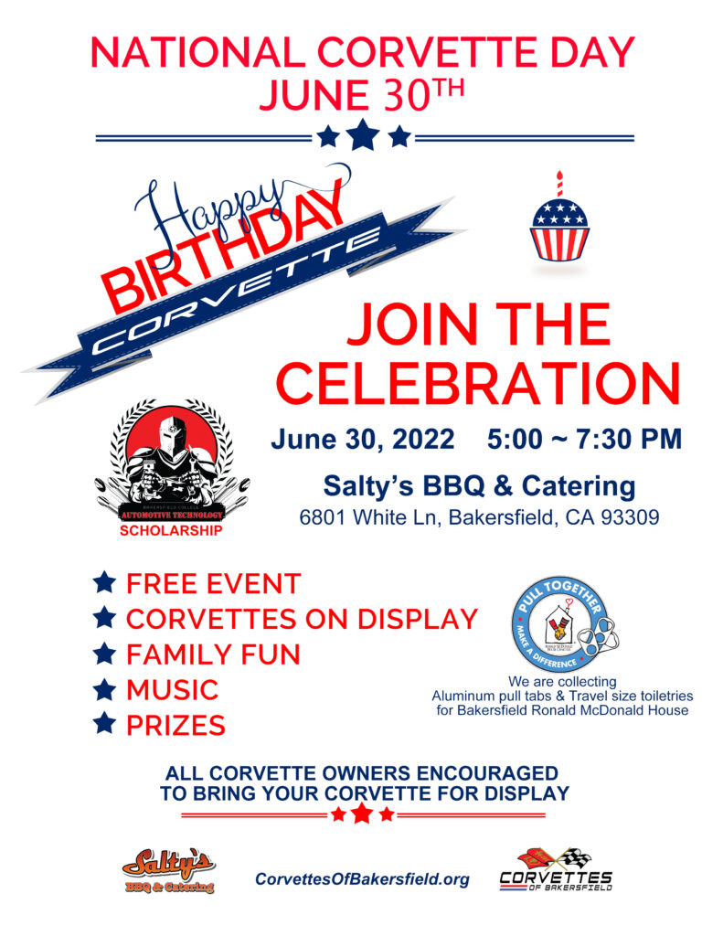 National Corvette Day @ Salty's BBQ & Catering | Bakersfield | California | United States
