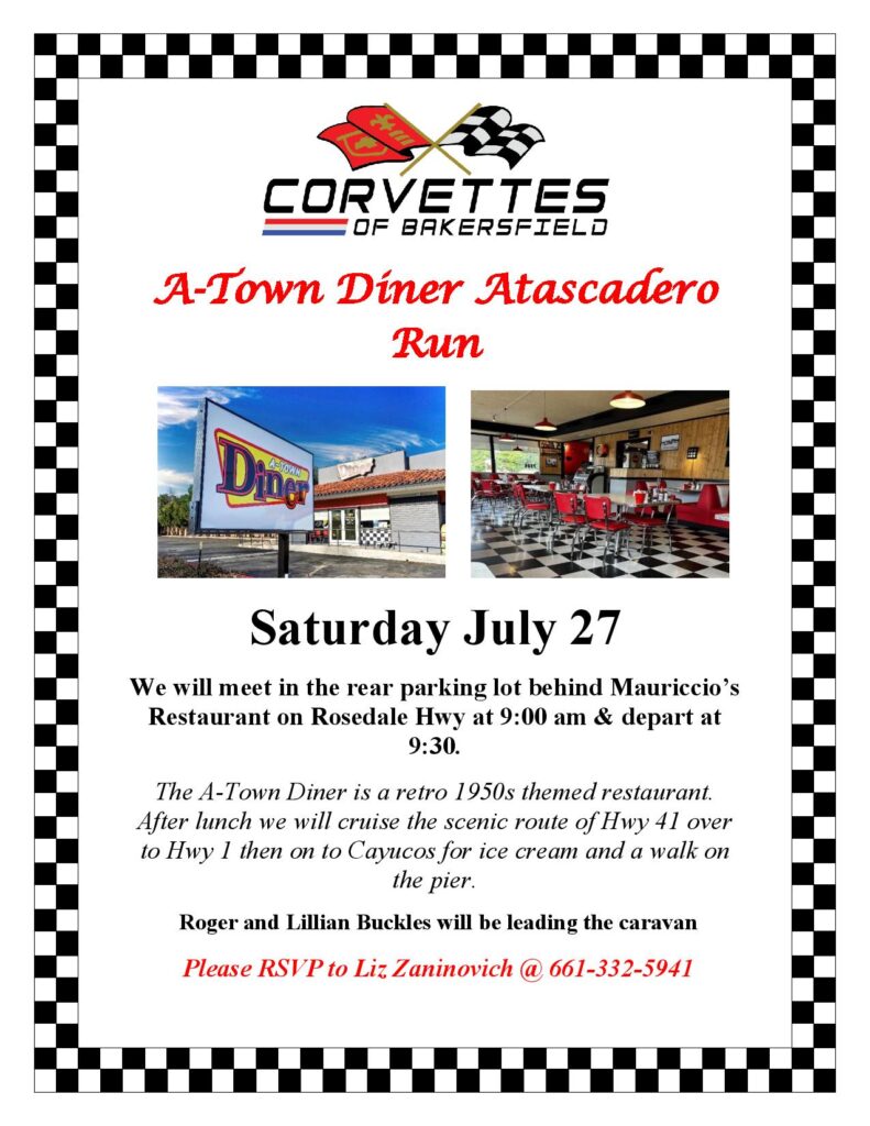 A-Town Diner Atascadero Run @ A-Town Diner