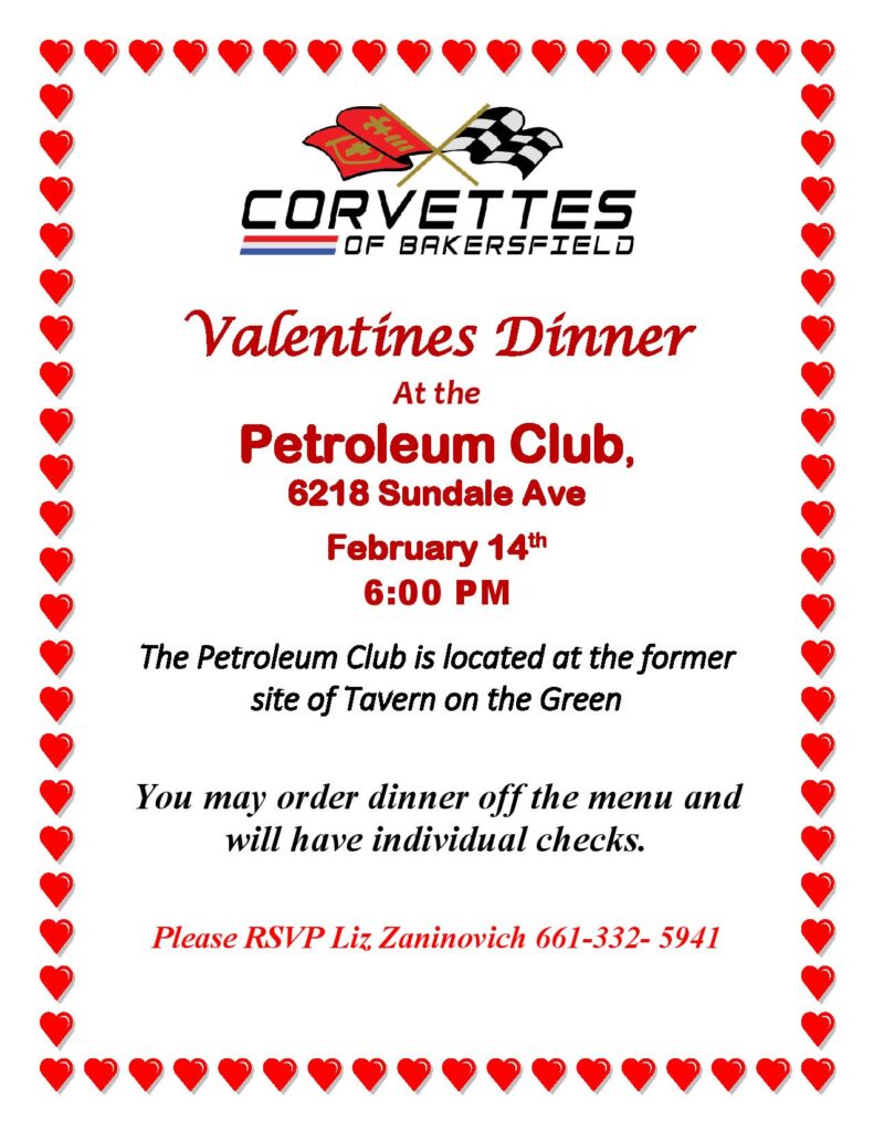 Valentine's Day Dinner @ Petroleum Club