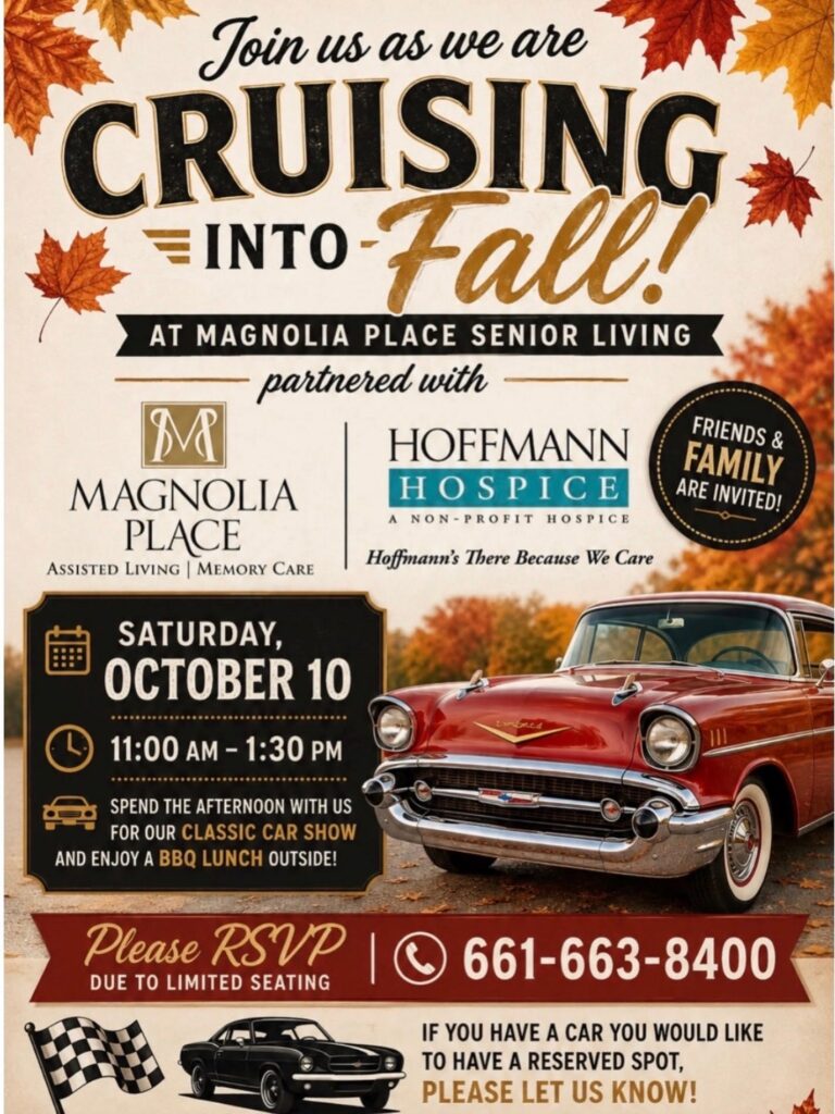 Cruising into Fall @ Magnolia Place